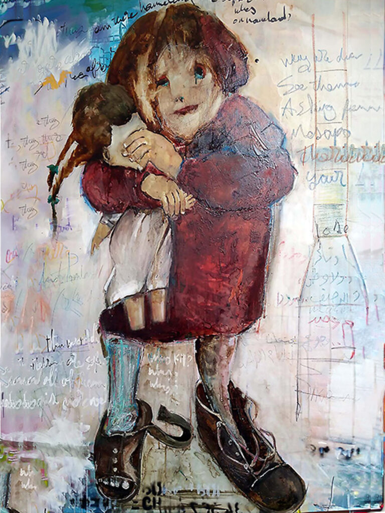 Do Not Be Afraid | Mixed Media | 2024